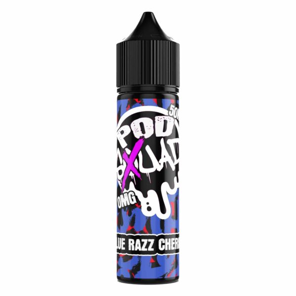 Blue Razz Cherry - Pod Squad 50ml - Bar Juice 50/50 by Xtrm Bar