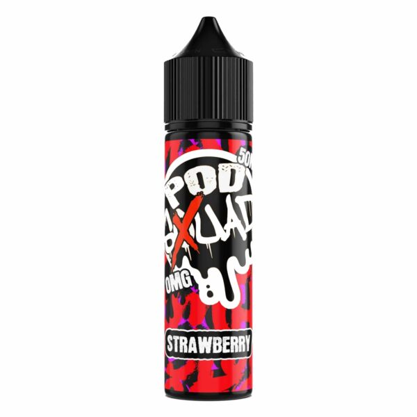 Strawberry - Pod Squad 50ml - Bar Juice 50/50 by Xtrm Bar