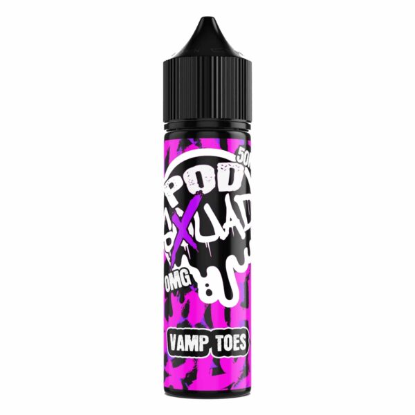 Vamp Toes- Pod Squad 50ml - Bar Juice 50/50 by Xtrm Bar