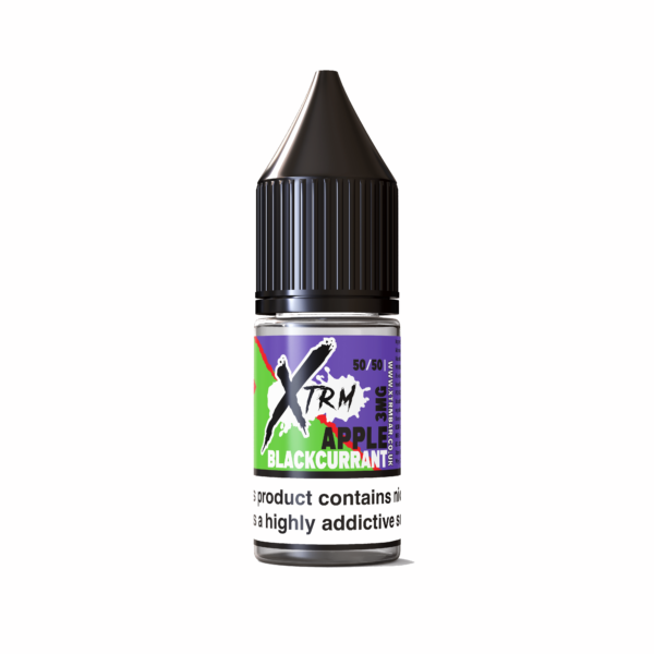 Apple Blackcurrant - Xtrm Bar 3,6,12,18mg Freebase Vape Juice UK Made