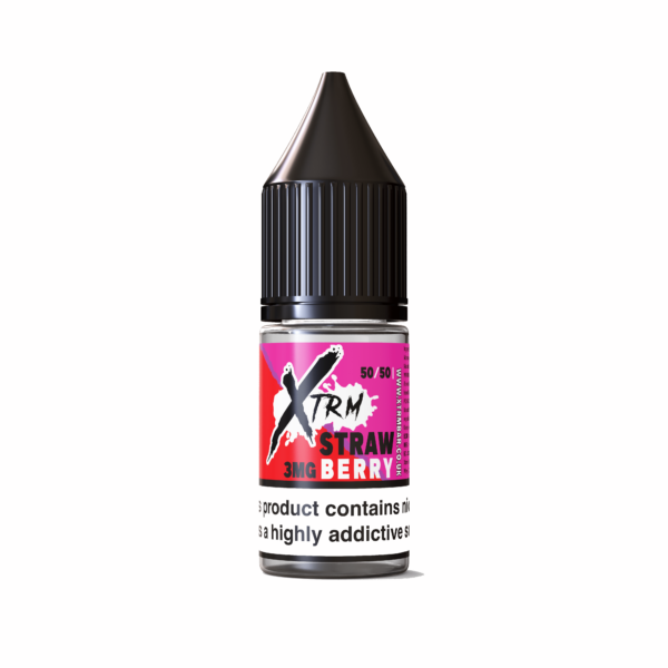 Strawberry - Xtrm Bar 3,6,12,18mg Freebase Vape Juice UK Made