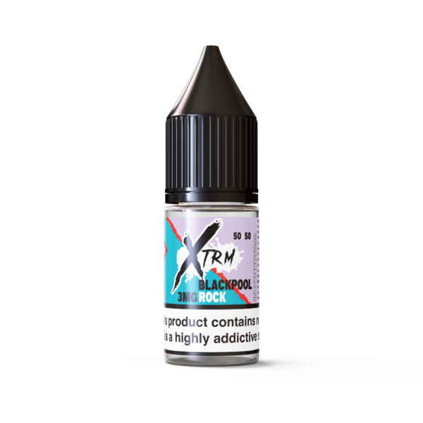 Blackpool Rock - Xtrm Bar 3,6,12,18mg Freebase Vape Juice UK Made